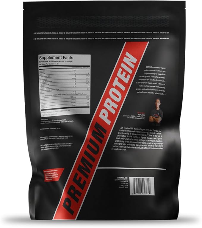 ATHLEAN-X PRO-30G Premium Whey Protein Isolate Powder Cookies and Cream Gluten-Free Low Sugar 30g of High Protein Powder for Muscle Recovery &amp Growth