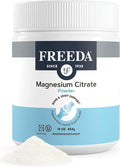 Magnesium Citrate Powder – Pure Magnesium Powder Drink Mix for Relaxation Digestion &amp Muscle Support – Made in USA Gluten-Free Vegan Magnesium Supplement for Adults &amp Children – 16 oz