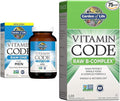 Garden of Life Multivitamin for Men Vitamin Code Raw One &amp Vitamin B Complex - Vitamin Code Raw B Complex