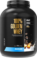 Maxler 100% Golden Whey Protein - 23g of Protein per Serving - Whey Protein Powder for Pre Post Workout - Fast-Absorbing Whey Concentrate Isolate &amp Hydrolysate Blend - Cappuccino 5 lb