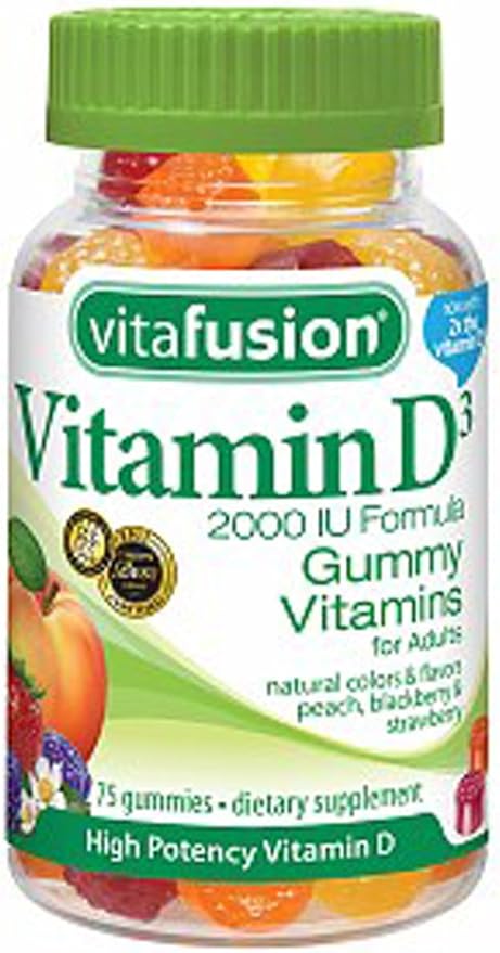 Vitafusion Vitamin D 2000 IU Adult Gummies 275 Count