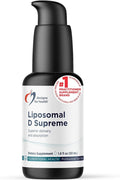 Designs for Health Liposomal D Supreme Vitamin D Liquid - 2500 IU Vitamin D3 + Vitamin K (K1 + K2) - Liposomes for Superior Absorption - Non-GMO Supplement (100 Servings / 1.7oz)