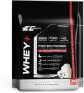 EC Sports Whey+ Protein Powder Cookies n Cream Drink Mix w/Digestive Enzymes - Isolate Supplement Collagen Peptides w/Faster Reform - 30 Servings