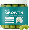 Seaweed Hair Growth Gummies - Supports Faster Hair Growth Stronger Nails &amp Glowing Skin with Pearl Powder Liposomal Vitamin C Vitamin E &amp Aloe Vera - 5X Refined Formula 60 Count for Women