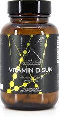 DR. NIGMA Vitamin D 5000iu Sun with K1 + K2 to Support Skin concerns a Happy and Healthy Body - 60 Capsules