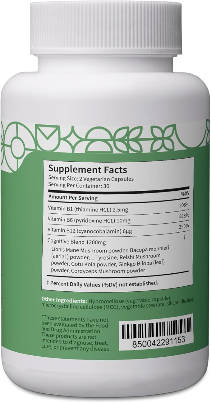 Pattern Wellness Healthy Aging Bundle - CoQ10 Resveratrol Cognitive Complex - Promotes Timeless Health &amp Wellness - 3 Pack All-Natural Vegan-Friendly Formulas