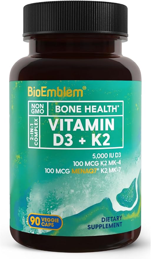 BioEmblme Magnesium Vitamin D3 K2 CoQ10