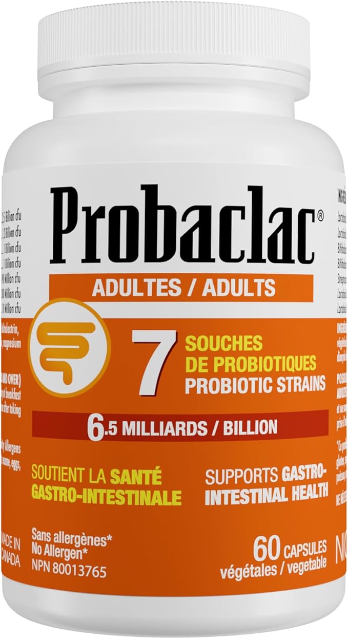 Probiotics for Adults – Daily Gut Health &amp Immune Support Relieves Bloating &amp Supports Digestive Balance – 60 Shelf-Stable Capsules Dairy &amp Gluten Free(60)