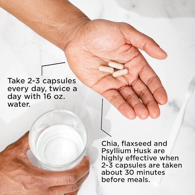 Pure for Men Original Stay Ready Fiber Supplement (120 Capsules) + Vegan Multivitamin (120 Capsules)