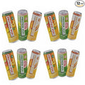 Ready to Drink Clear Protein Pop Shakes | 30g of Protein - Whey Protein Isolate Non-Carbonated - Zero Sugar (Variety Pack Mango Peach Citrus Orange Cream- 12 fl oz 6 cans or 12 Cans) (12 12 Pack)