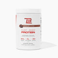 TB12 Plant Based Protein Powder by Tom Brady 24g of Vegan Pea Protein Low Sugar Low Carb Non-GMO Meal Replacement Keto Friendly Paleo Sugar Free Chocolate Flavor (30 Servings/2.25lbs)