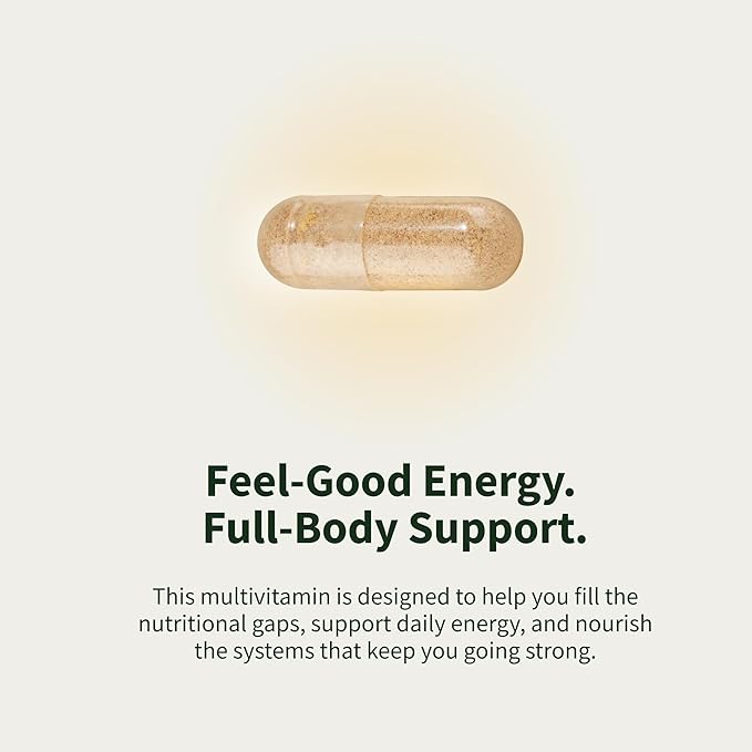 Snap Supplements Men's Multivitamins - Daily Vitamins &amp Minerals for Men - Vitamin D B12 Zinc Herbs &amp Vitamin C for Energy &amp Immune Support Multivitamin for Men 60 Capsules