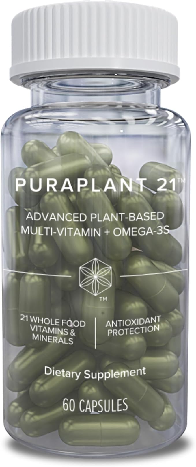 Isagenix PuraPant 21 - Advanced Plant-Based Daily Multi-Vitamin Sourced from Organic Fruits and Vegetables - 60 Capsules - 30 Servings