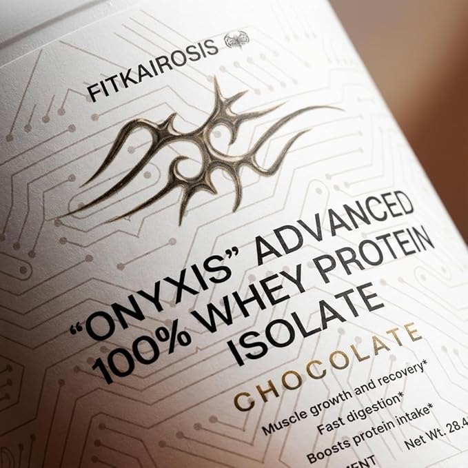 ONYXIS Advanced 100% Whey Protein Isolate – Rich Chocolate | 22g Fast-Absorbing Protein | Supports Muscle Recovery Lean Growth MCT Oil Digestive Support | Low Carb | 28.4oz (805g)