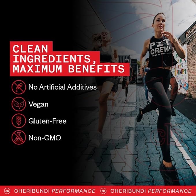 Cheribundi 100% Tart Cherry Juice Pure | Unsweetened Tart Cherry Juice | Athletes Recovery Drink | Promotes Restorative Sleep Muscle Recovery &amp Boosts Athletic Performance | 8 floz (12 Pack)