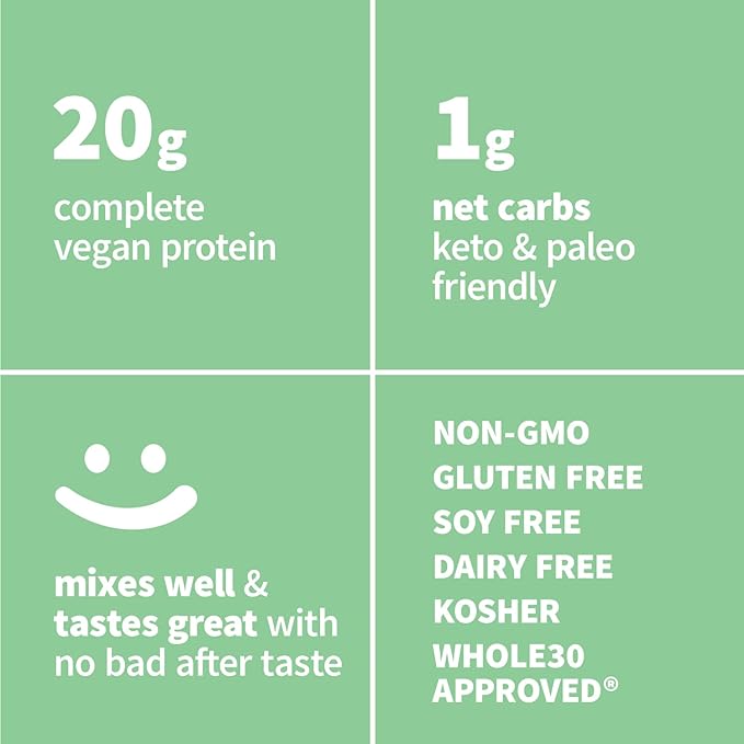 Sprout Living Epic Protein Vanilla Lucuma + Simple Pea Protein 1 lb