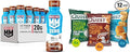 Muscle Milk Zero Protein Shake Chocolate20g Protein Zero Sugar 100 Calories &amp Quest Nutrition Protein Chips Variety Pack (BBQ Cheddar &amp Sour Cream Sour Cream &amp Onion)