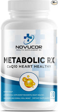CoQ10 Ubiquinone Supplement 30 Capsules Energy and Cellular Health Support