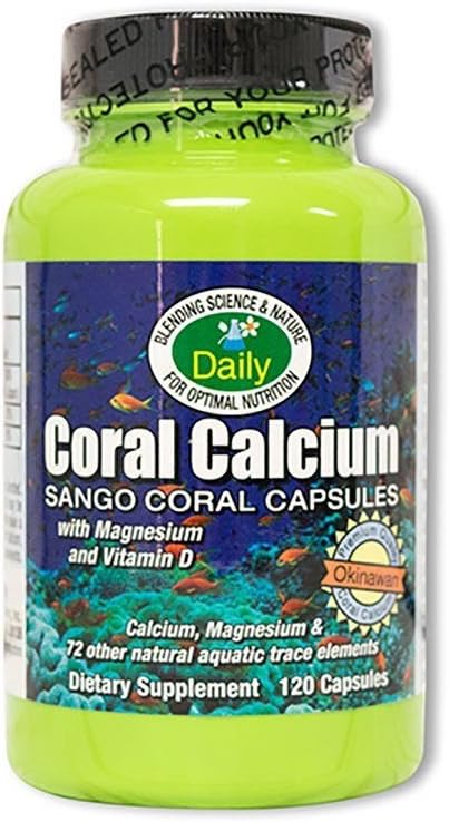 Daily Manufacturing Coral Calcium Magnesium &amp Vitamin D3