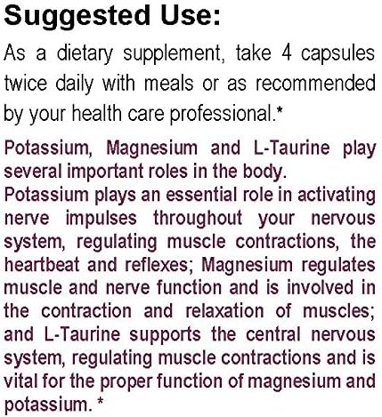 VHR Charley Horses Complete Muscle and Nerve Support Preservative-Free Formula with Potassium Magnesium and L-Taurine. 120 Vegetarian Capsules.