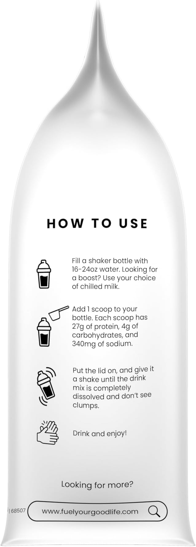 Protein Powder - 30 Servings - Protein from Beef - Chocolate Flavor