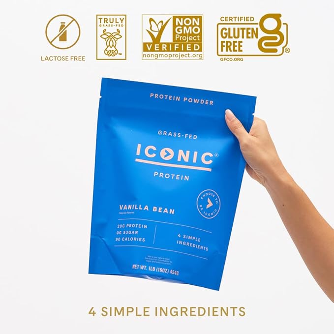 ICONIC Protein Powder Bundle Sugar Free Protein Powder and Low Carb Protein Shakes