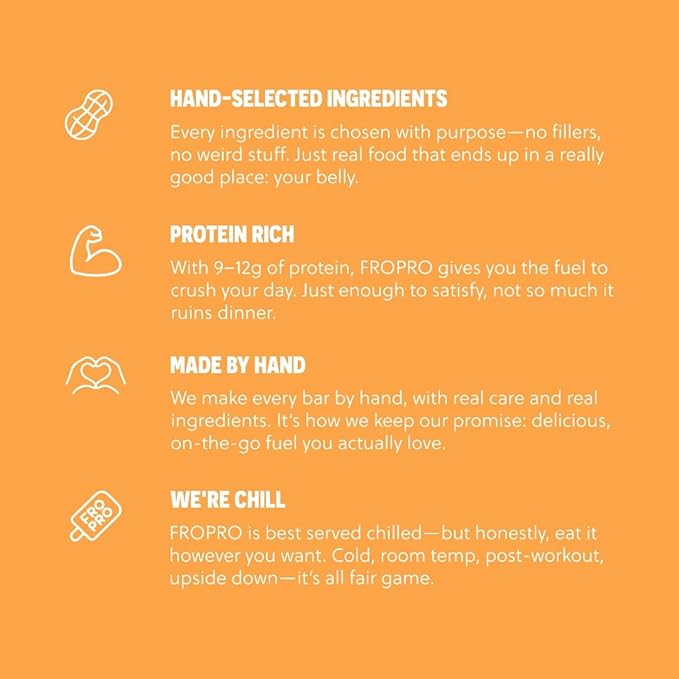 FROPRO Snack Bars - Plant Based Protein Bars All-Natural Gluten Dairy &amp Soy Free High Protein Bars with Low Calories | Everything Bagel 24 Pack