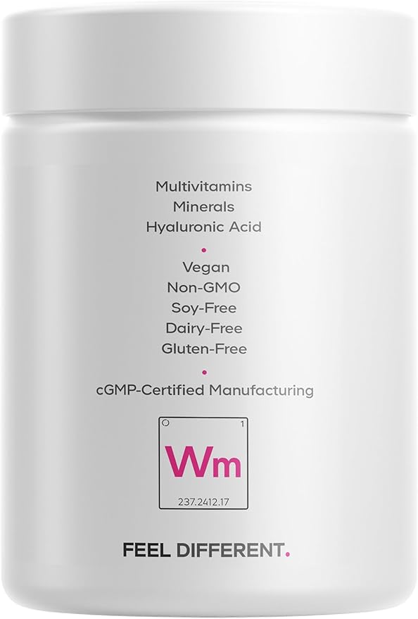 Codeage Women’s Multivitamin 50+ Supplement - Essential Vitamins for Women Over 50 Minerals CoQ10 Hyaluronic Acid Probiotics Black Cohosh Ashwagandha &amp Superfoods - Non-GMO - 90 Capsules