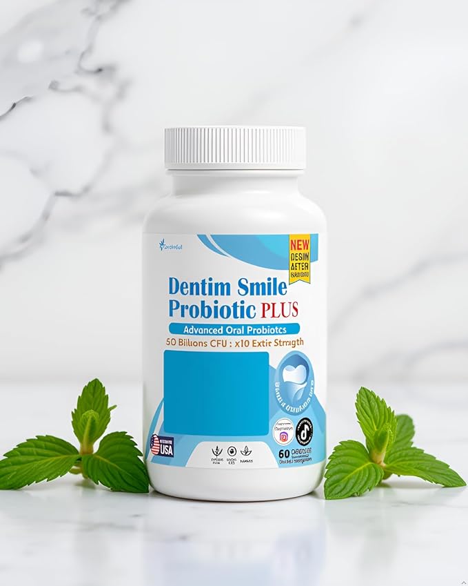 Dentim Smile Probiotic Plus 60 Capsules 30-Day Supply (1)
