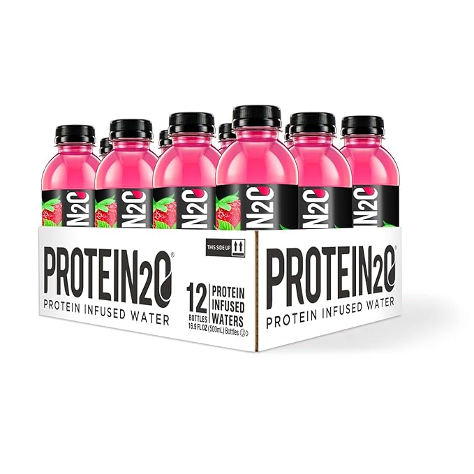 Protein2o 15g Whey Protein Infused Water Mixed Berry 16.9 oz Bottle (Pack of 12)…