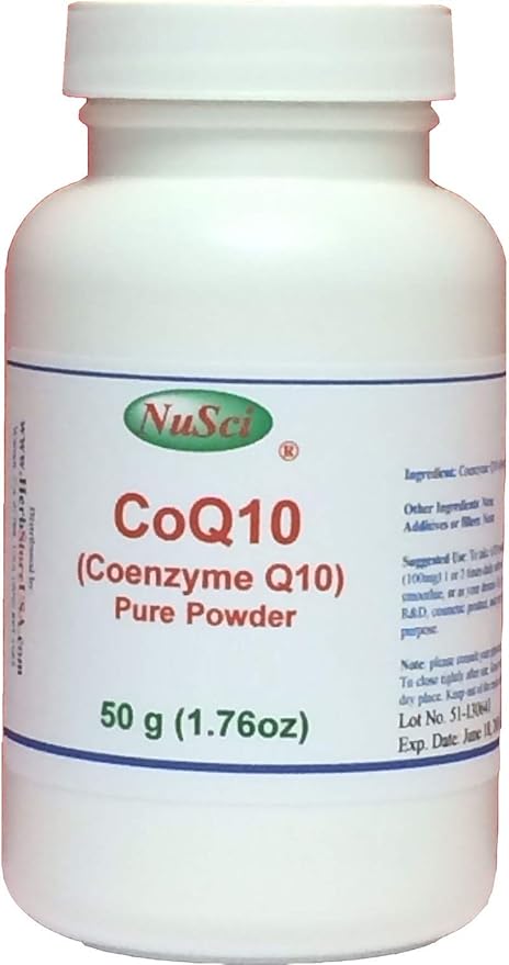CoEnzyme Q10 CoQ10 Q10 Pure Powder (50 Grams (1.76 oz))