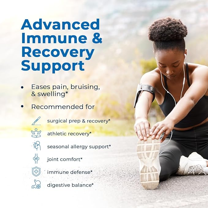 VitaMedica Bromelain &amp Quercetin Supplement - 500mg Bromelain 250mg Quercetin - 2400 GDU for Immunity Joint Support Inflammation and Muscle Recovery - 20 Vegan Capsules - 5 Day Supply