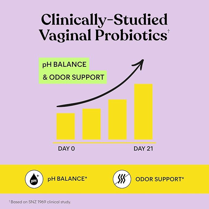 Lemme Purr Vaginal Probiotic Gummies for Women - Balanced pH Healthy Odor Yeast Balance &amp Flora Support + Vitamin C for Immune Health - Tasty Pineapple (60 Count)
