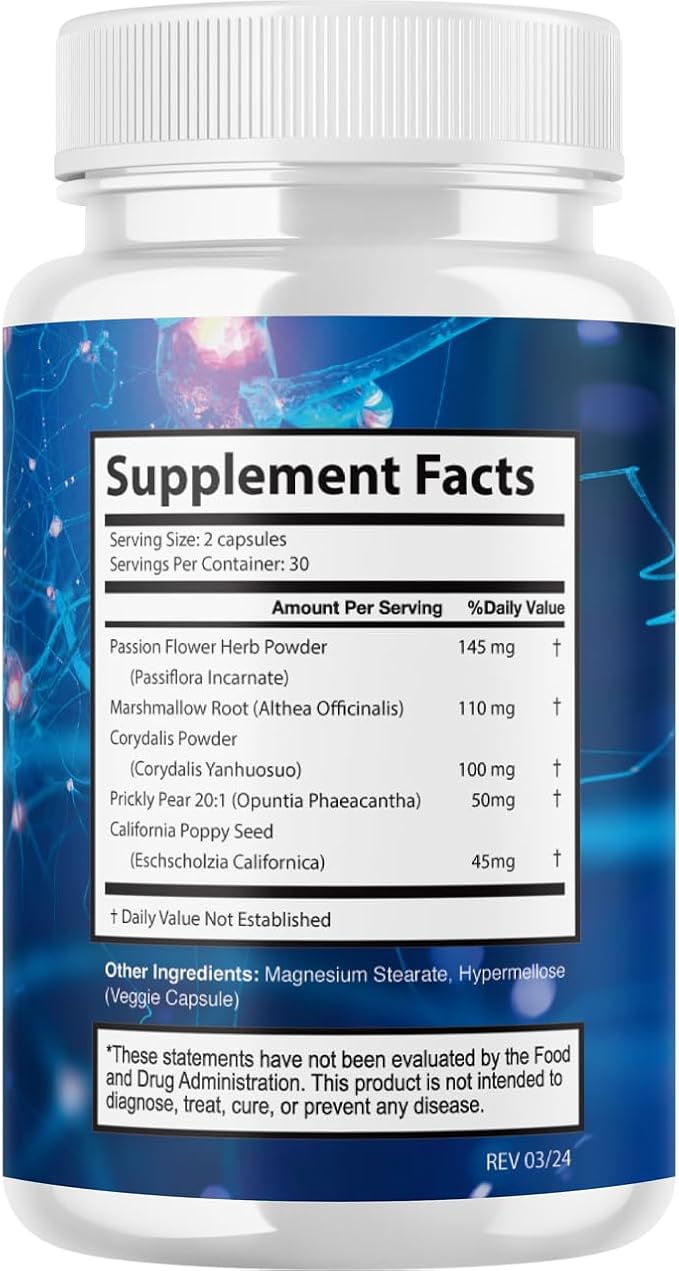 (3 Pack) - The Official Nerve Alive Support Supplement for Neuropathy with Magnesium Advanced Formula Supports Healthy Function &amp Comfort Reviews - 60 Capsules