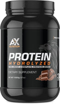 Chocolate Hydrolyzed Protein Powder 21g Per Serving– 37oz 30 Servings – New Bigger Size Rich Chocolate Flavor Premium Quality Protein