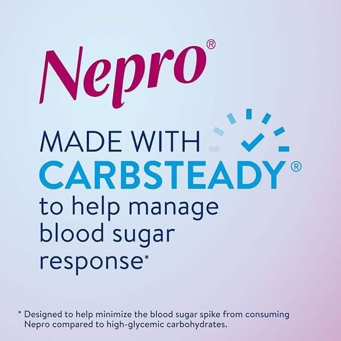 Nepro Nutrition Shake for People on Dialysis19g Protein420 CaloriesMixed Berry8 fl oz(Pack of 48)