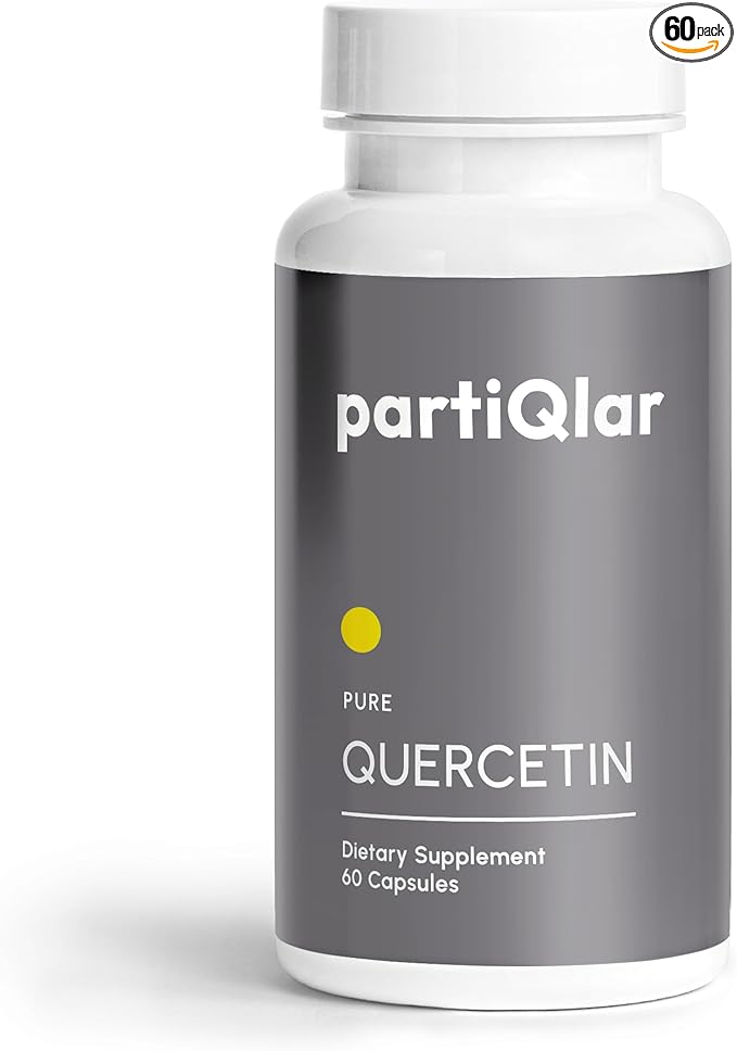 Quercetin 500mg Capsules - High Potency Quercetin Supplement for Immune Support &amp Cardiovascular Health - Bioavailable Antioxidant Bioflavonoid - 60 Veggie Capsules
