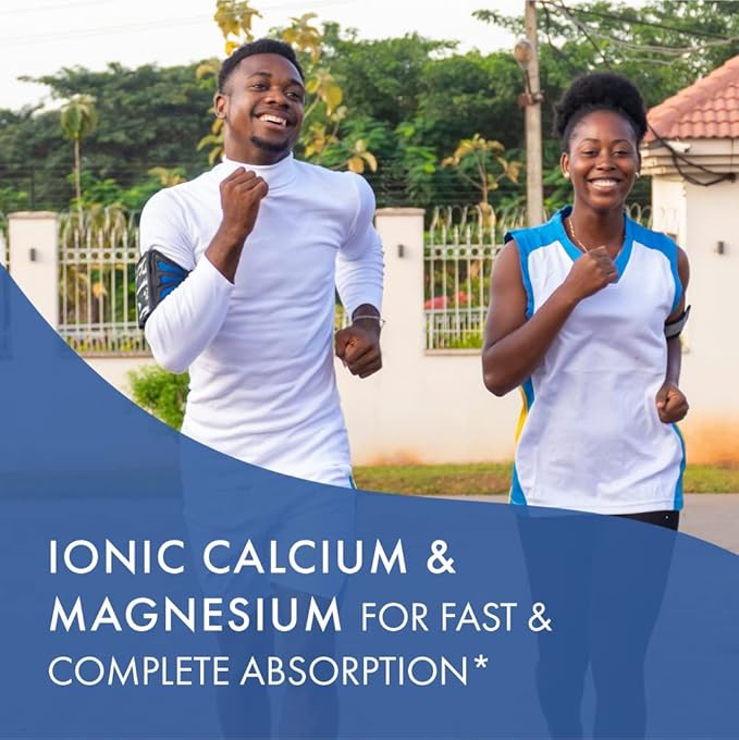 Ionic Fizz Calcium Plus by Pure Essence - Perfect Calcium/Magnesium Ratio with Vitamin A B C D and Potassium Strong Bones - Orange Vanilla - 14.82 oz