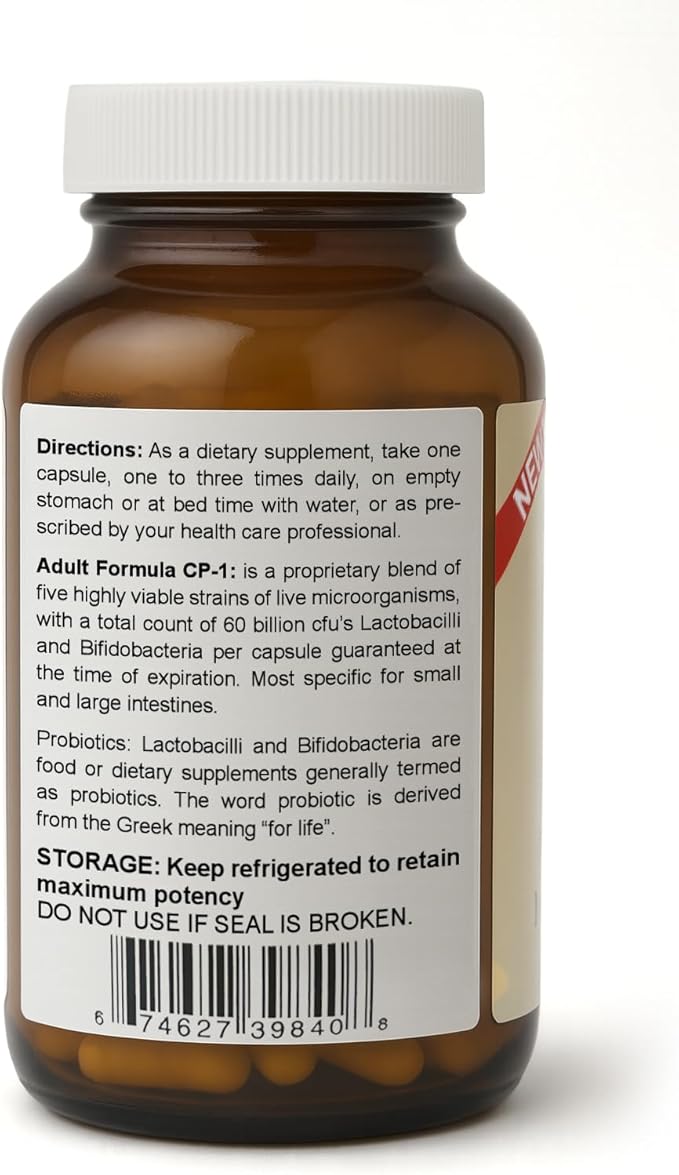 Custom Probiotics Adult Formula Cp-1-90 Capsules