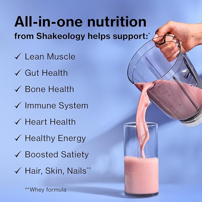 Shakeology Plant Based Protein Powder Blend – Gluten-Free Shake with Vitamins and Minerals – Helps Support Weight Loss Lean Muscle Gut Health – Chocolate 30 Servings