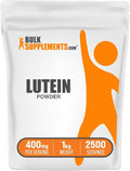 BulkSupplements.com Lutein Powder - from Marigold Flower Extract Eye Supplement Lutein 20mg - Antioxidant Source Gluten Free 400mg per Serving 1kg (2.2 lbs) (Pack of 1)