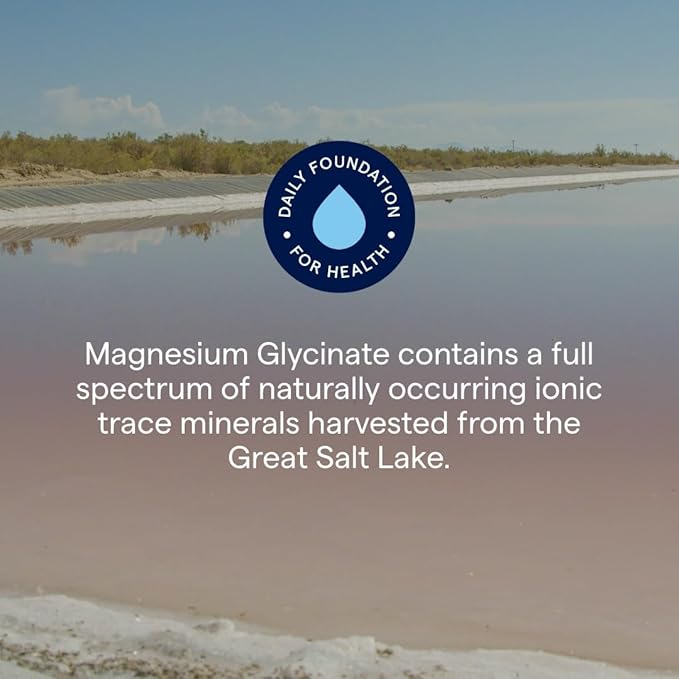 Trace Minerals Magnesium Glycinate - Liquid Magnesium Glycinate for Bone Nerve &amp Digestive Health - Supports Sleep Quality Clarity &amp Focus - Gentle - Lemon Lime Flavor - 8 fl oz (30 Servings