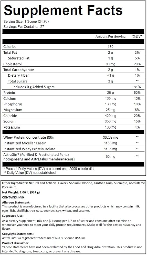 Whey Protein Blend Apple Cinnamon Cereal Whey: Full-Disclosure Ultra-Delicious Premium Protein