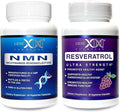 Genex Formulas NMN and Resveratrol Dynamic Duo Supplements | 250mg NAD+ Precursor and Ultra Strength 1500mg Resveratrol w/BioPerine for Healthy Aging Support