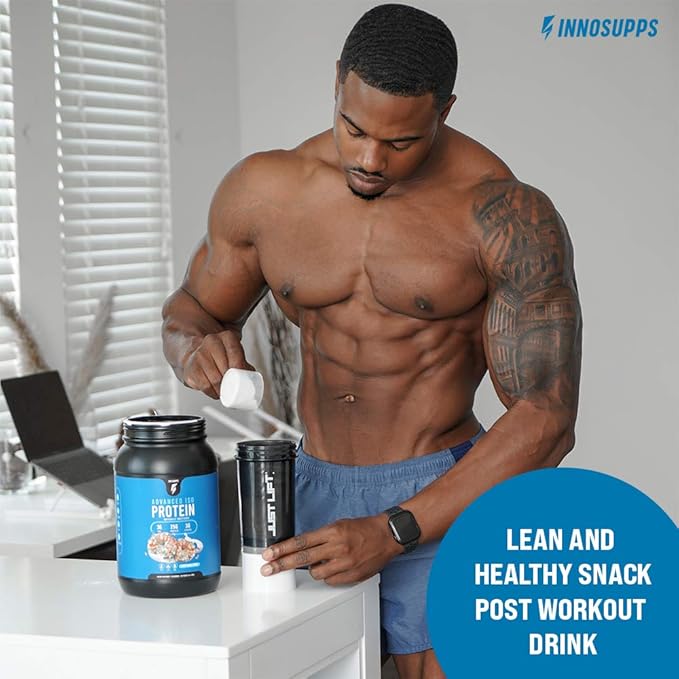 InnoSupps Advanced Iso Protein | 100% Whey Isolate Protein Powder | No Artificial Sweeteners| Low Fat Low Carbs | 25g of Protein | Hormone Free Gluten Free Soy Free | (Buttery Pancake)
