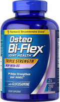 Osteo Bi Flex Supplement Glucosmine 1500 Mg Vitamin D 1000IU (200Count) 200Count 1 Pack