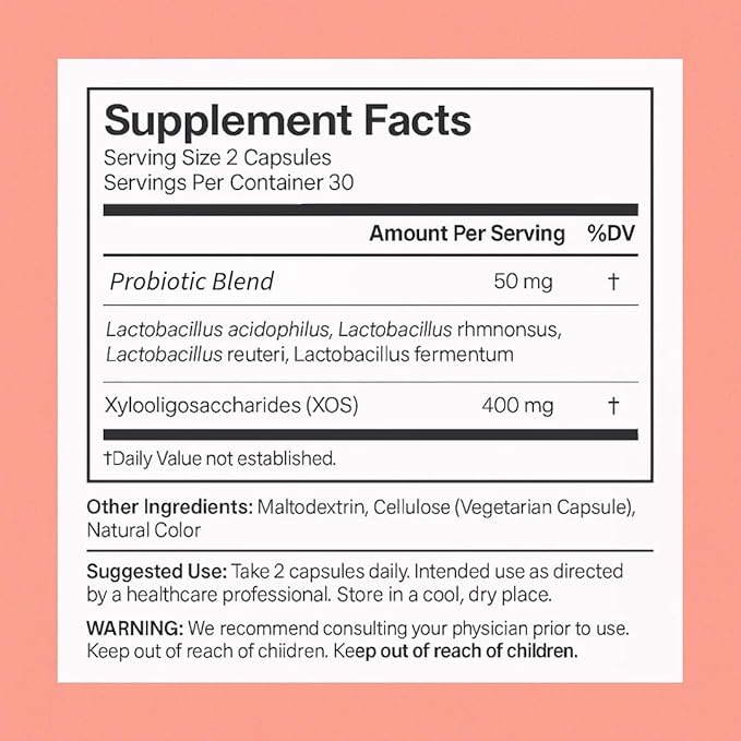 Women’s Health Feminine Probiotic – Vaginal Health &amp pH Balance Support – Daily Probiotic for Women with Lactobacillus acidophilus reuteri fermentum – Feminine Care Gut &amp Odor Support – 60