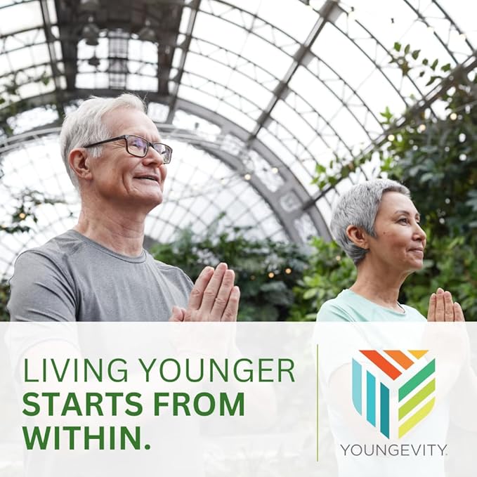 Youngevity Bio Calcium™ - Bioavailable Chelated Calcium + Magnesium Zinc Copper Potassium Boron - Absorbable Bone Support Supplement - (120 Capsules)