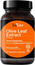 Invite Health Olive Leaf Extract - Provides Nutritional Support for Healthy Immune System - 30 Day Supply - 60 Vegetarian Capsules (1)