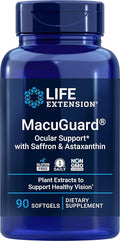 Life Extension MacuGuard Ocular Support 90 softgels with Saffron &amp Astaxanthin